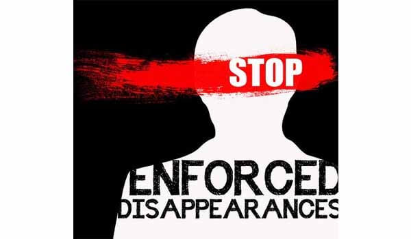 World Victims of Enforced Disappearances Day celebrated on 30th August Every year